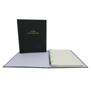 D54 - Reliure "Livre d'inventaire" + recharge 
