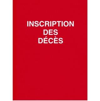Registre des décès