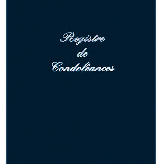 Registre des condoléances