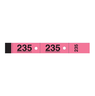 264 - Lot de 20 blocs vestiaires roses - 30 x 200 - 50 feuillets
