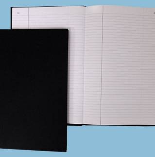 72016 - Registre travers avec marge numéroté - 360 x 230 - 600 pages