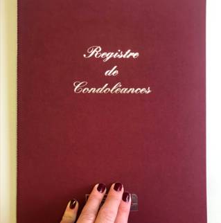 Registre de condoléances